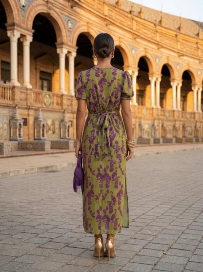 Egle Pizzichini™ Elegant Draped Dress for Effortless Style