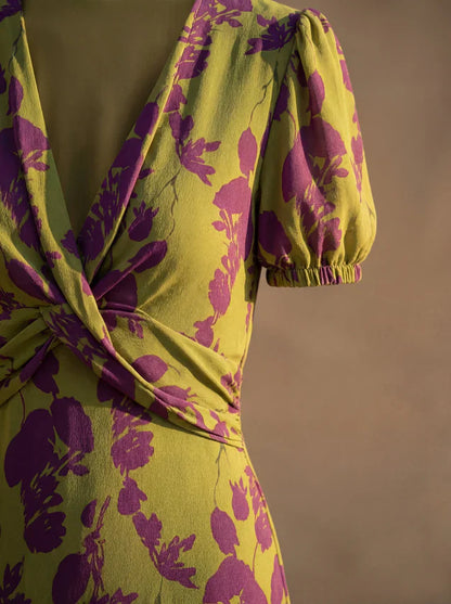 Egle Pizzichini™ Elegant Draped Dress for Effortless Style