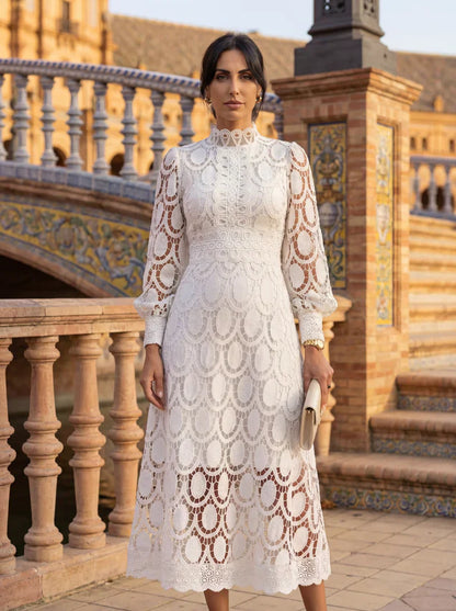Egle Pizzichini™ Elegant Draped Dress for Effortless Style