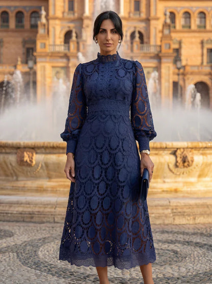 Egle Pizzichini™ Elegant Draped Dress for Effortless Style