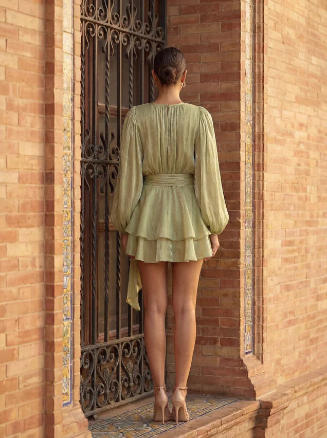 Egle Pizzichini™ Elegant Draped Dress for Effortless Style