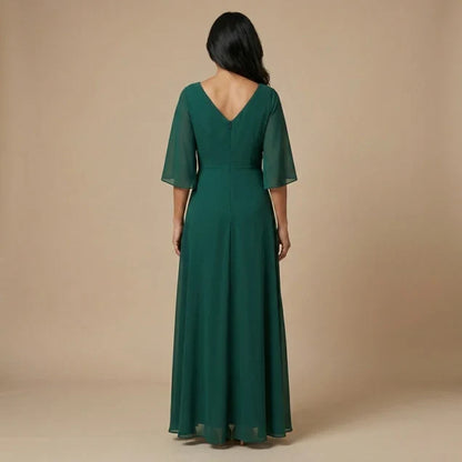 Egle Pizzichini™ Elegant Draped Dress for Effortless Style