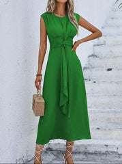 Egle Pizzichini™ Elegant Draped Dress for Effortless Style
