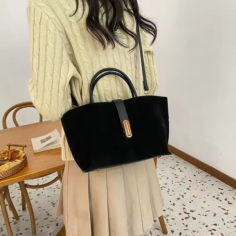 Elara Voss™ Minimalist Structured Handbag