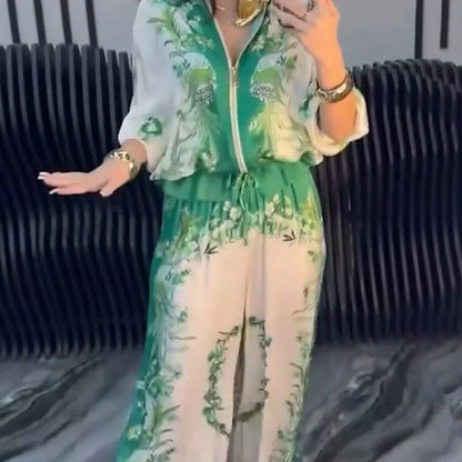 Elettra Ragusa™ Coordinated Floral Set for Warm-Weather Outings