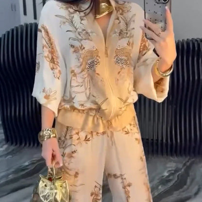 Elettra Ragusa™ Coordinated Floral Set for Warm-Weather Outings