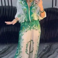 Elettra Ragusa™ Coordinated Floral Set for Warm-Weather Outings