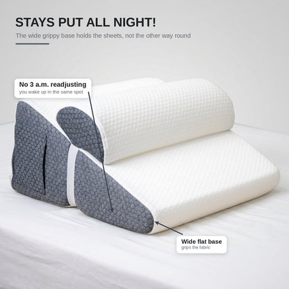 ElevaRest™ Wedge Pillow for Restful, Pain-Free Sleep