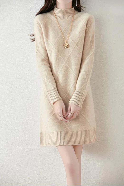 Emilia™ Cozy Winter Dress for Effortless Style