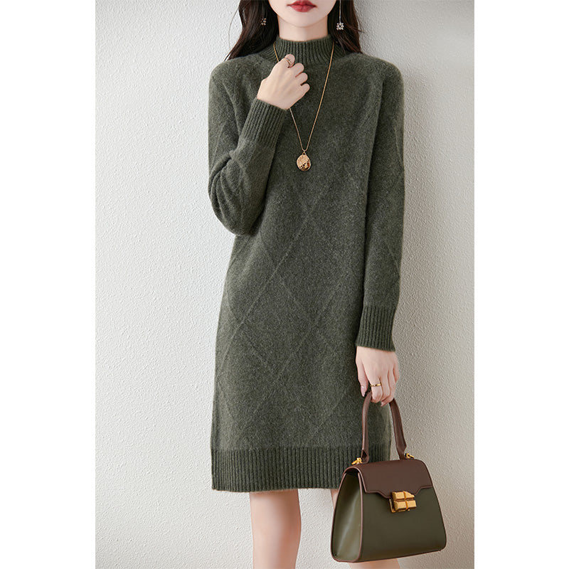 Emilia™ Cozy Winter Dress for Effortless Style