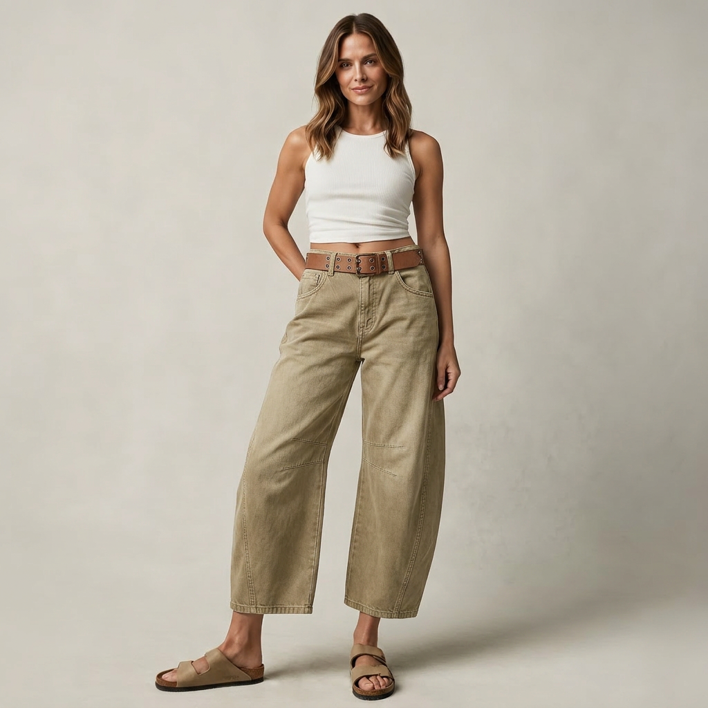 Erminia Bevilacqua™ Relaxed Stretch Denim Jeans