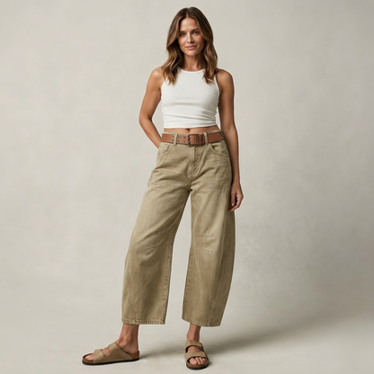 Erminia Bevilacqua™ Relaxed Stretch Denim Jeans