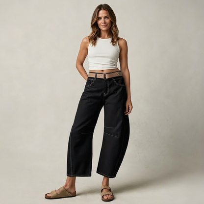 Erminia Bevilacqua™ Relaxed Stretch Denim Jeans