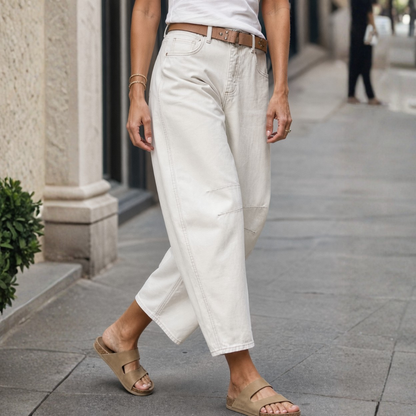 Erminia Bevilacqua™ Relaxed Stretch Denim Jeans