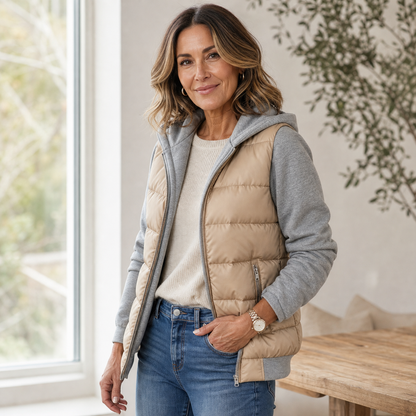 Eufrasia Barbagallo™ Quilted Hooded Jacket for Cozy Everyday Style