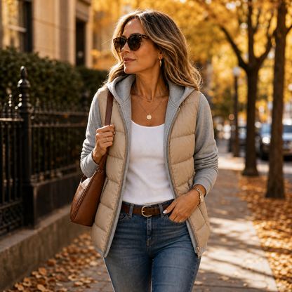 Eufrasia Barbagallo™ Quilted Hooded Jacket for Cozy Everyday Style