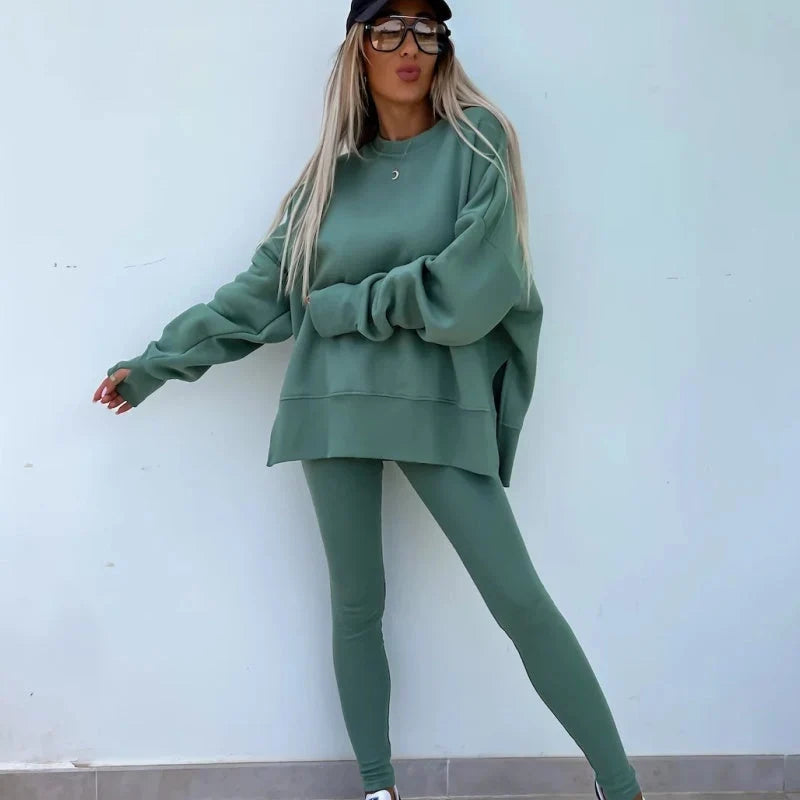 Eusebia Solimena™ Matching Loungewear Set for Effortless Style