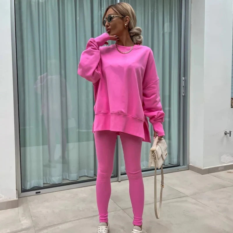 Eusebia Solimena™ Matching Loungewear Set for Effortless Style
