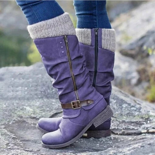 Alais Monet™ High winter boots with a zipper