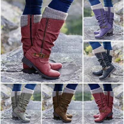 Alais Monet™ High winter boots with a zipper