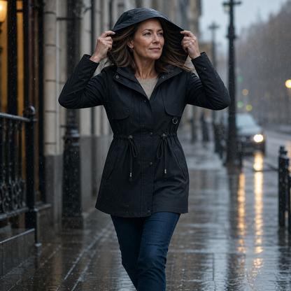 Fabrizia Carbonaro™ Windproof Hooded Jacket for Everyday Comfort