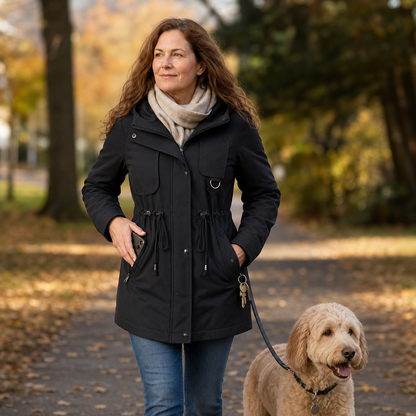 Fabrizia Carbonaro™ Windproof Hooded Jacket for Everyday Comfort