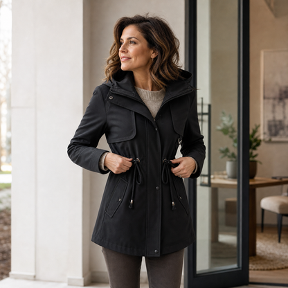 Fabrizia Carbonaro™ Windproof Hooded Jacket for Everyday Comfort