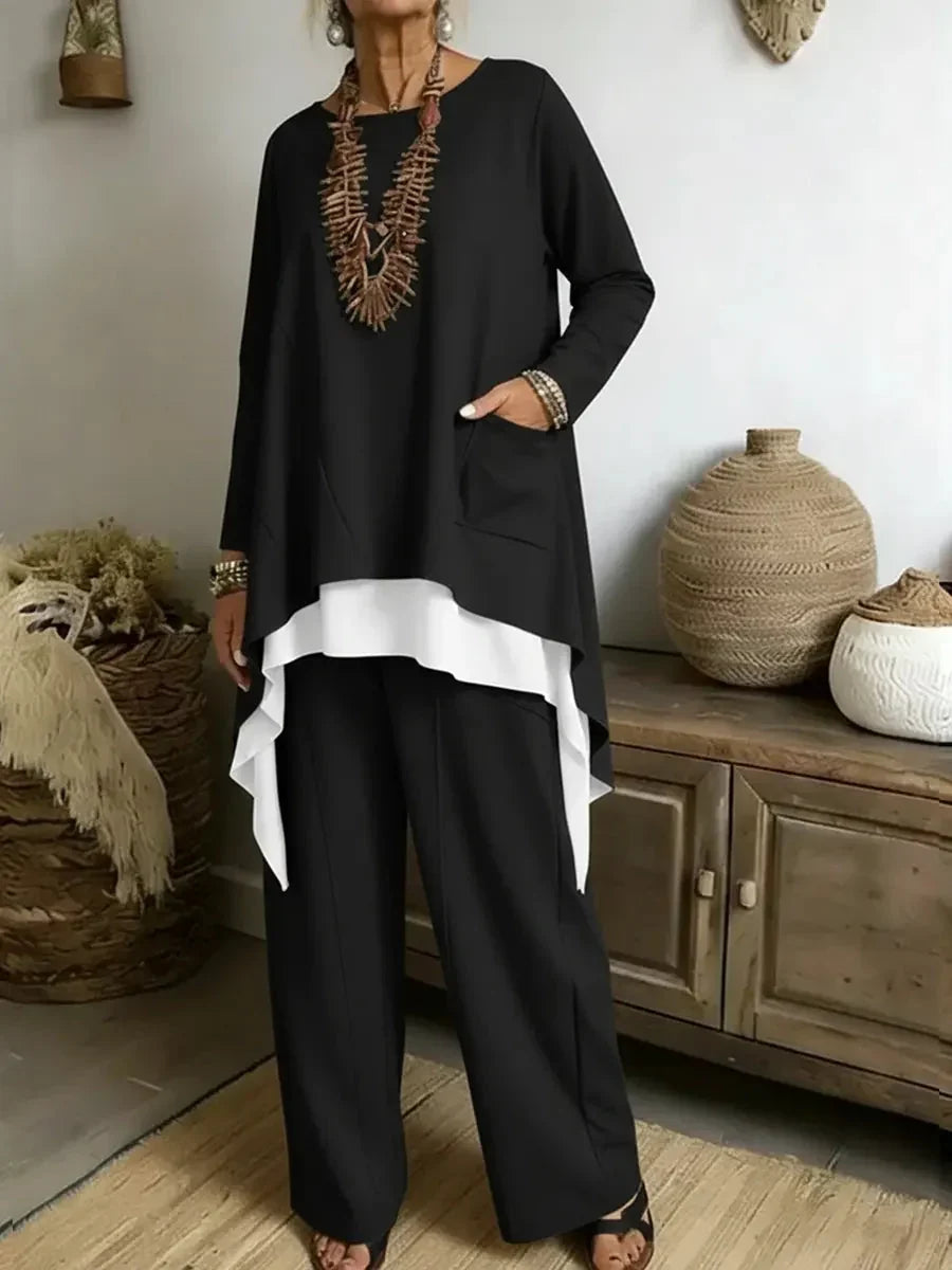 Fausta Naelia Elegant Two-Piece Set - main product view