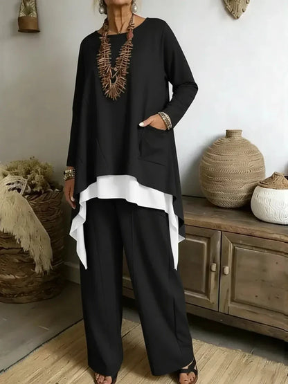 Fausta Naelia Elegant Two-Piece Set - main product view