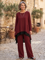 Fausta Aloisi™ Coordinated Two-Piece Set for Effortless Style