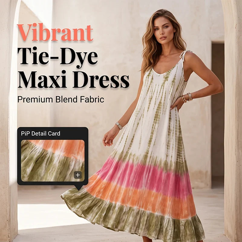 Fausta Ambrosino™ Effortless Summer Maxi Dress for Warm Days