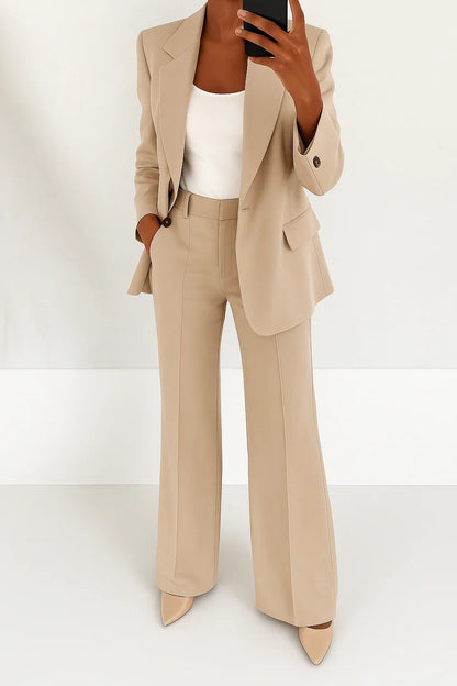 Fausta Covello™ Tailored Suit Set for Effortless Polish
