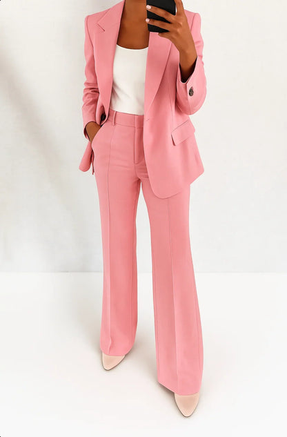 Fausta Covello™ Tailored Suit Set for Effortless Polish