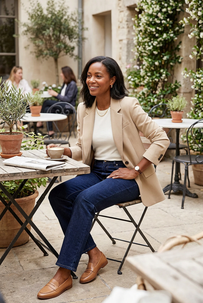 Fausta Covello™ Tailored Suit Set for Effortless Polish