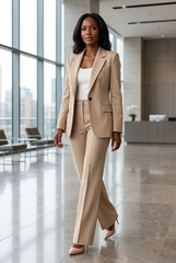 Fausta Covello™ Tailored Suit Set for Effortless Polish