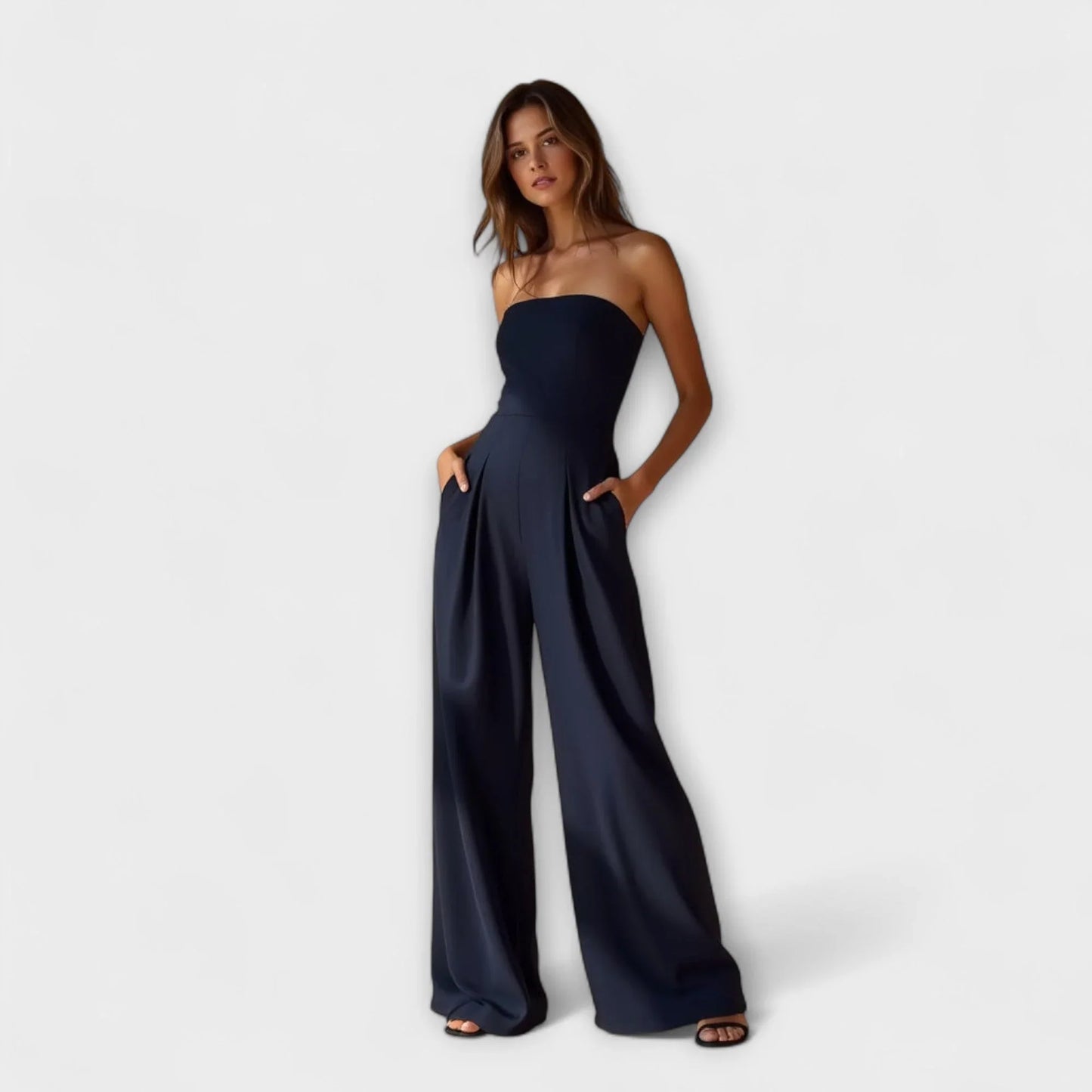 Fausta Ursino™ Elegant Long Jumpsuit for Special Occasions