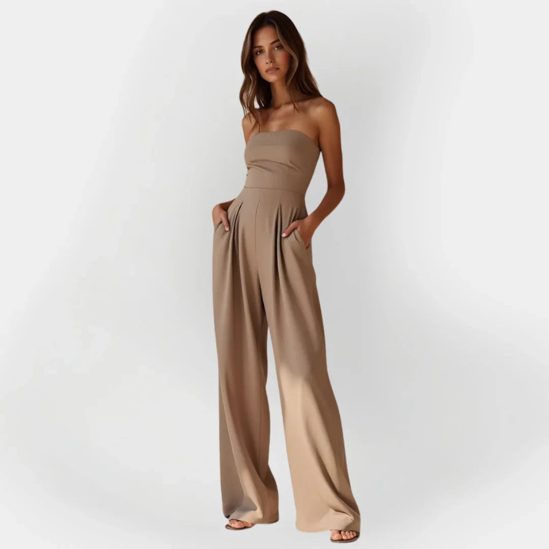 Fausta Ursino™ Elegant Long Jumpsuit for Special Occasions