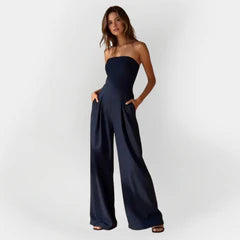 Fausta Ursino™ Elegant Long Jumpsuit for Special Occasions