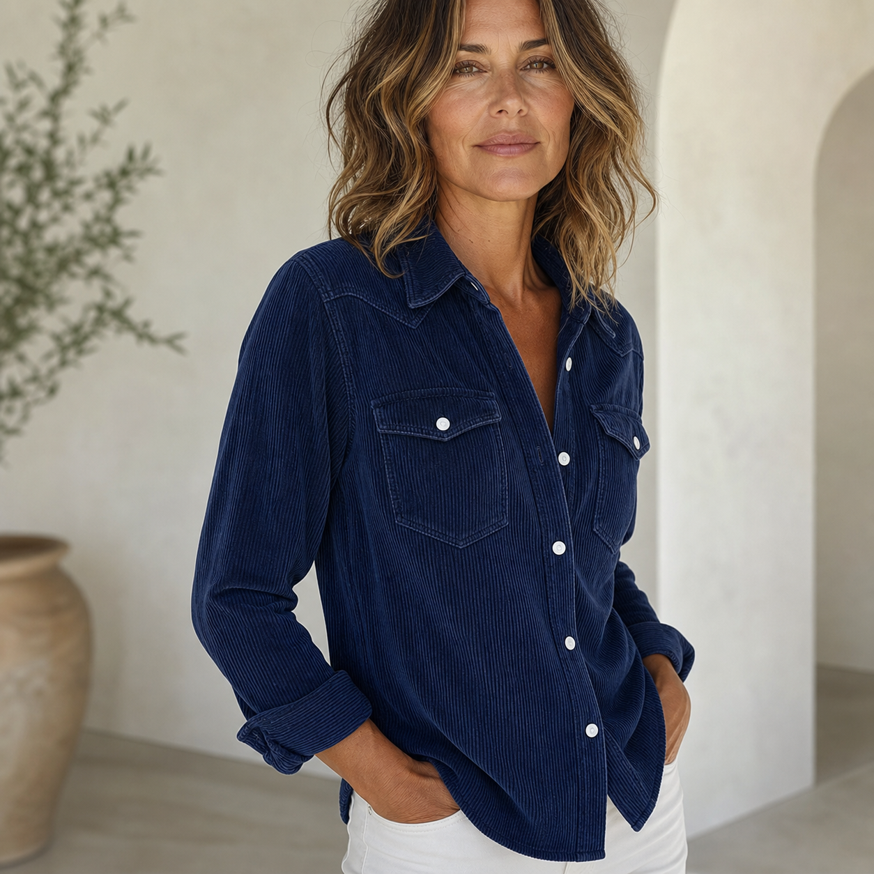 Federica Bartolomei™ Softtouch Blouse for Effortless Everyday Style