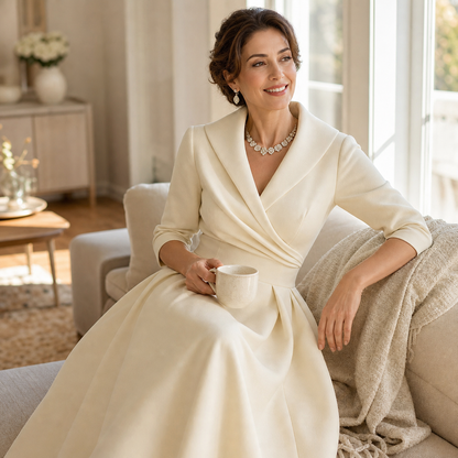 Federica Bassetti™ Classic Dress for Everyday Elegance