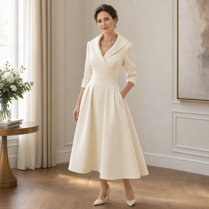 Federica Bassetti™ Classic Dress for Everyday Elegance