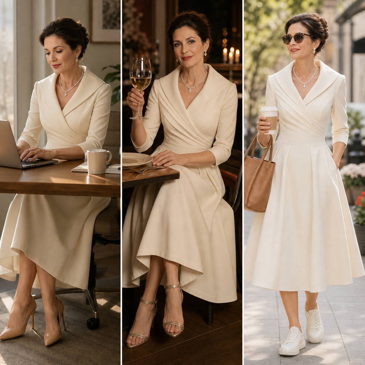 Federica Bassetti™ Classic Dress for Everyday Elegance