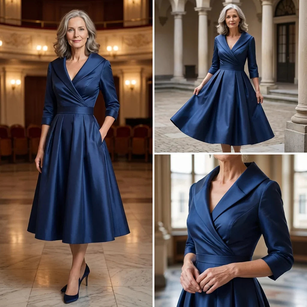 Federica Bassetti™ Classic Dress for Everyday Elegance