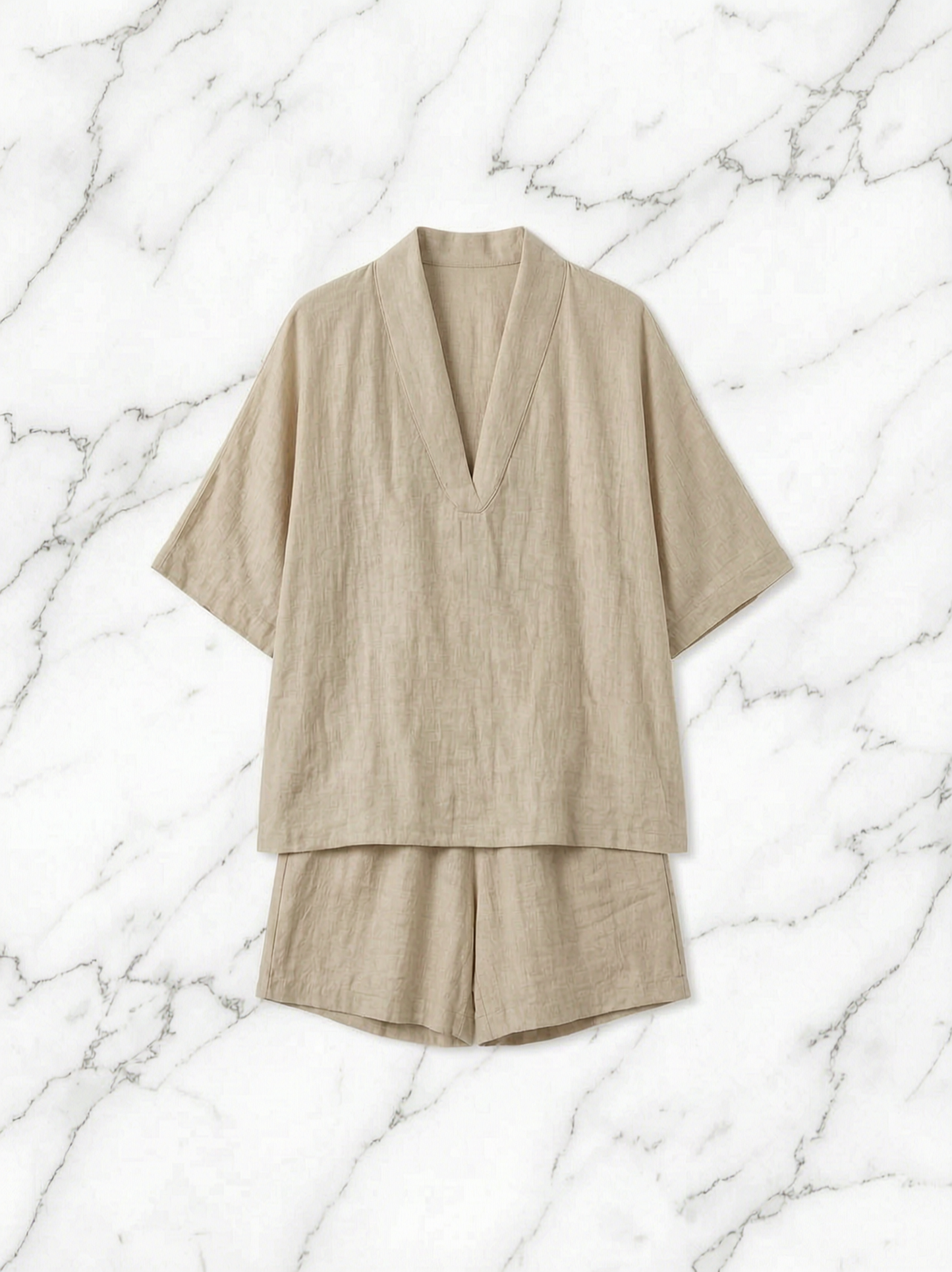 Federica Galli™ Breezy Cotton Top and Shorts Set