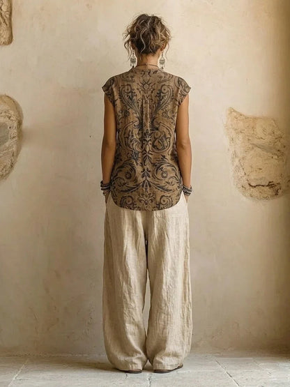 Federica Polacco™ Breathable 3-Piece Set for Effortless Style