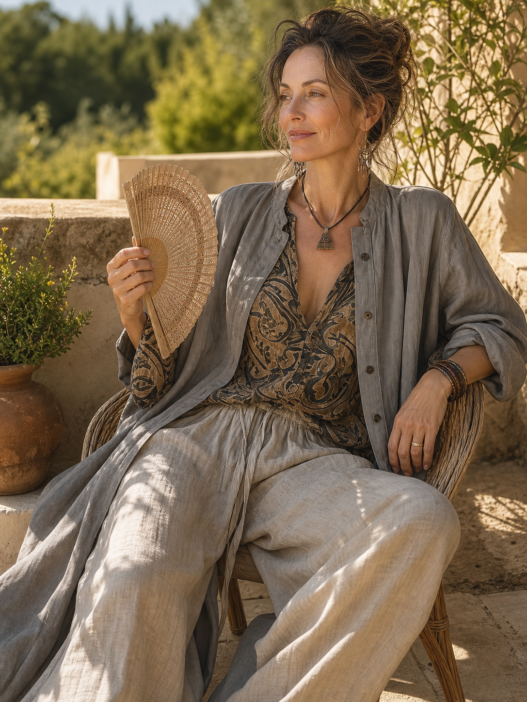 Federica Polacco™ Breathable 3-Piece Set for Effortless Style
