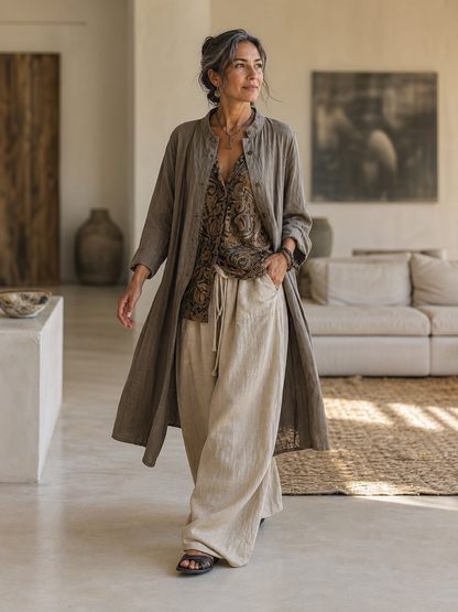 Federica Polacco™ Breathable 3-Piece Set for Effortless Style