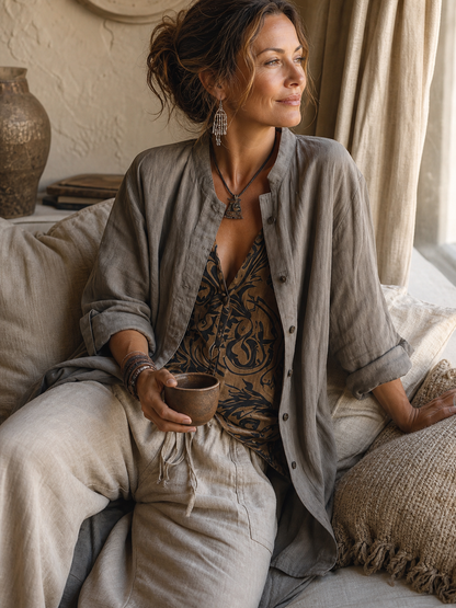 Federica Polacco™ Breathable 3-Piece Set for Effortless Style