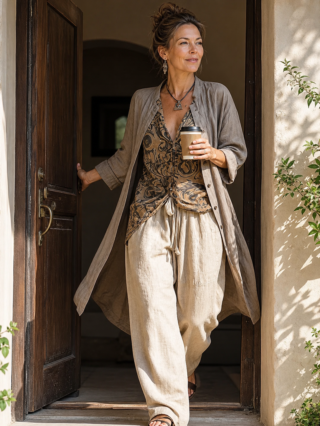 Federica Polacco™ Breathable 3-Piece Set for Effortless Style
