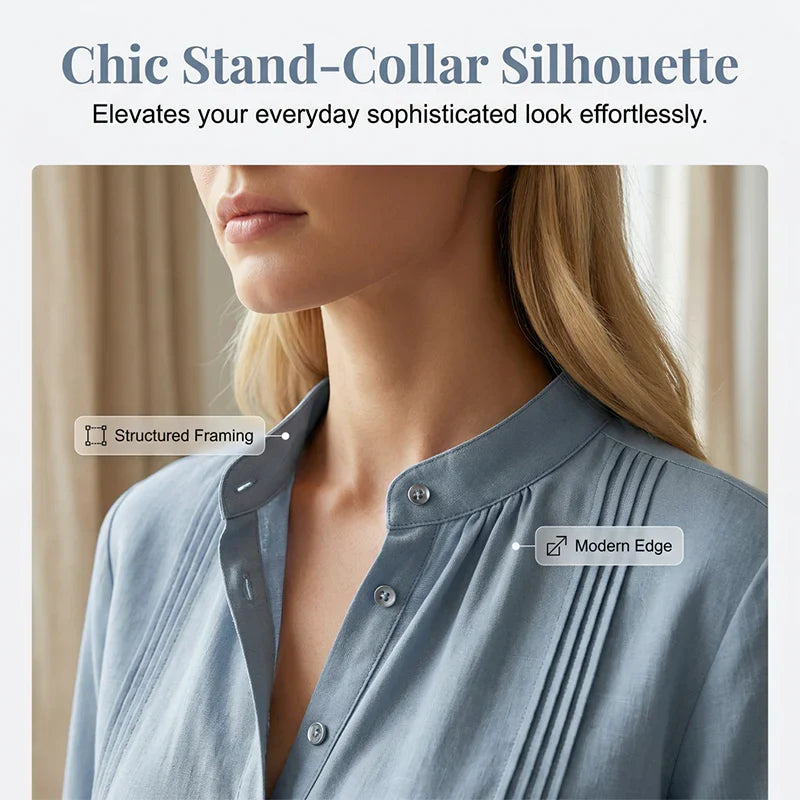 Federica Schiavone™ Versatile Pintuck Top for Day to Dinner